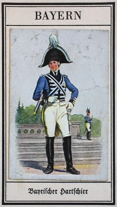 Framed Print : German Uniforms of the 19th century Framed Print : German Uniforms of the 19th century