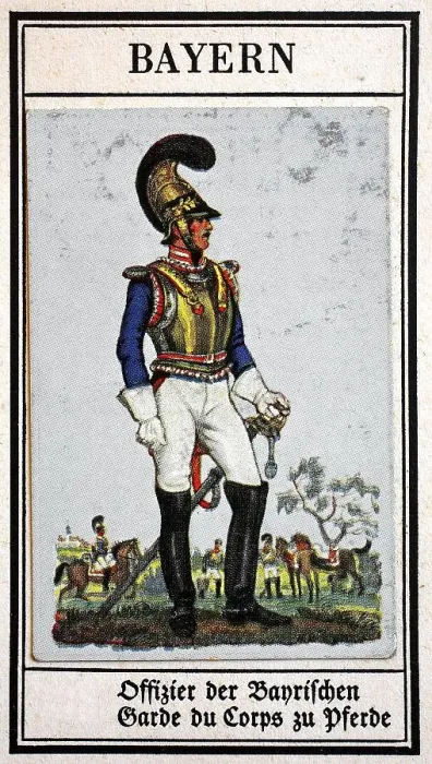 Framed Print : German Uniforms of the 19th century Framed Print : German Uniforms of the 19th century