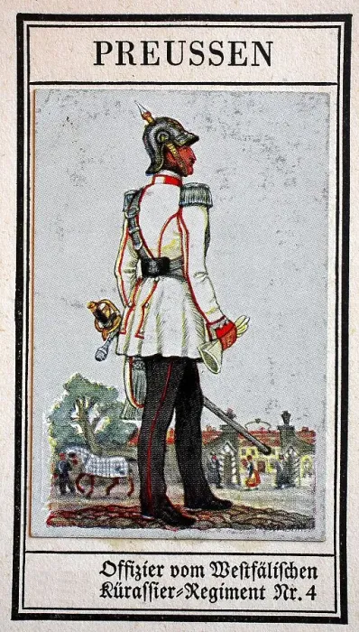 Framed Print : German Uniforms of the 19th century Framed Print : German Uniforms of the 19th century