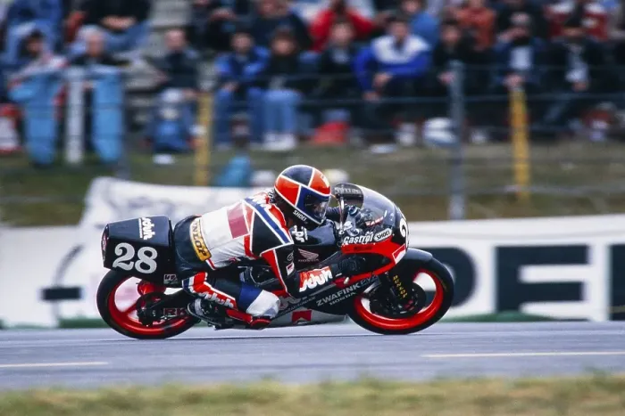 Framed Print : The German Waldi Ralf Waldmann, Team Schuh, Zwafink, Honda, 125 cc, Motorcycle World Championship 1991, GP of Germany at the Hockenheimring on 26 May 1991