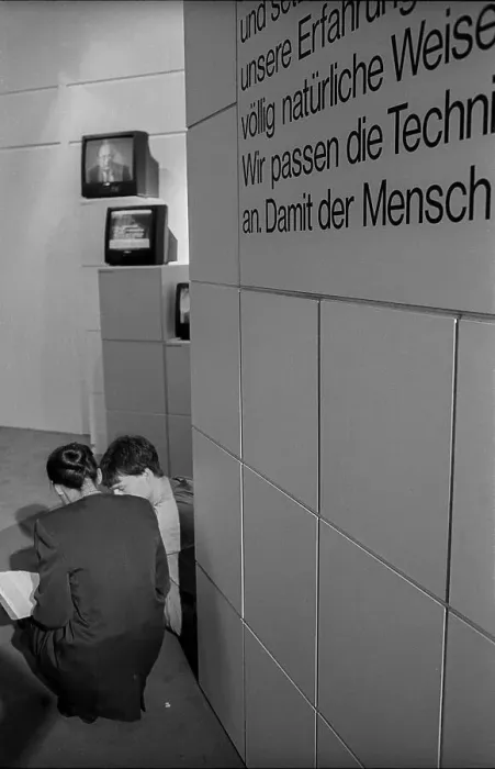 Framed Print : Germany, Berlin, 01.09.1991, IFA International Consumer Electronics Fair