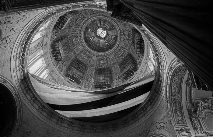 Framed Print : Germany, Berlin, 02.10.1991, Inauguration of the restored dome of the Berlin Cathedral