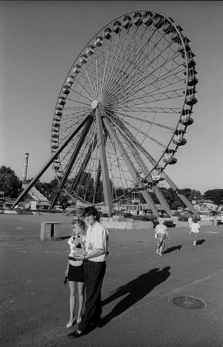 Framed Print : Germany, Berlin, 07.07.1991, in the Kulturpark Plaenterwald
