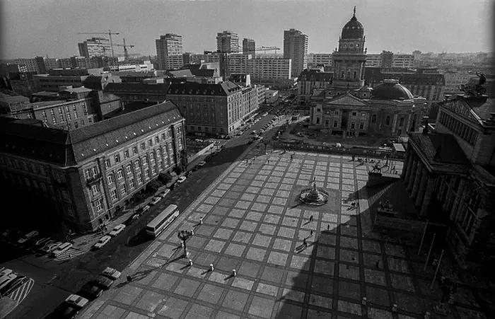 Framed Print : Germany, Berlin, 10.11.1991, Gendarmenmarkt Framed Print : Germany, Berlin, 10.11.1991, Gendarmenmarkt