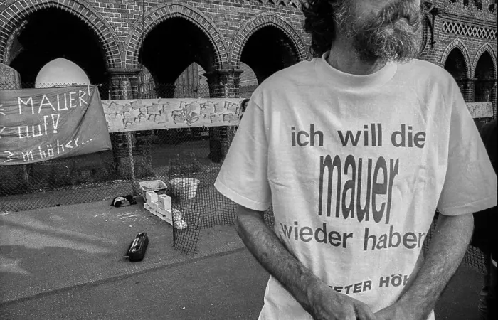 Framed Print : Germany, Berlin, 13 August 1991 Framed Print : Germany, Berlin, 13 August 1991