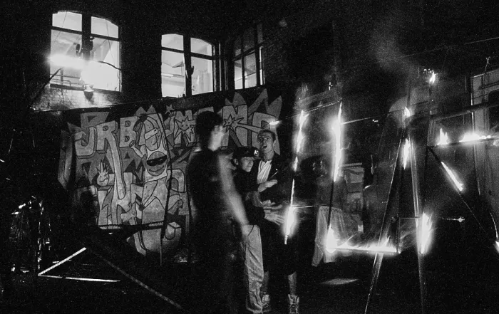 Framed Print : Germany, Berlin, 1.8.1992, fire artist Framed Print : Germany, Berlin, 1.8.1992, fire artist