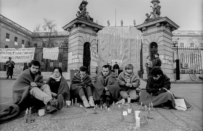 Framed Print : Germany, Berlin, 19 January 1991
