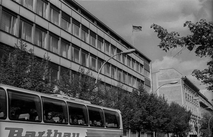 Framed Print : Germany, Berlin, 19 May 1991, Unter den Linden building Framed Print : Germany, Berlin, 19 May 1991, Unter den Linden building