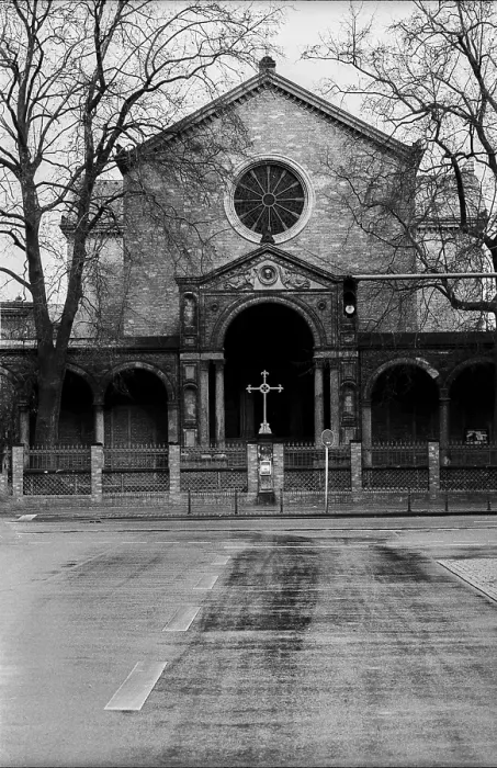 Framed Print : Germany, Berlin, 19.02.1992, St. Johannis - Church in Moabit, Europe Framed Print : Germany, Berlin, 19.02.1992, St. Johannis - Church in Moabit, Europe