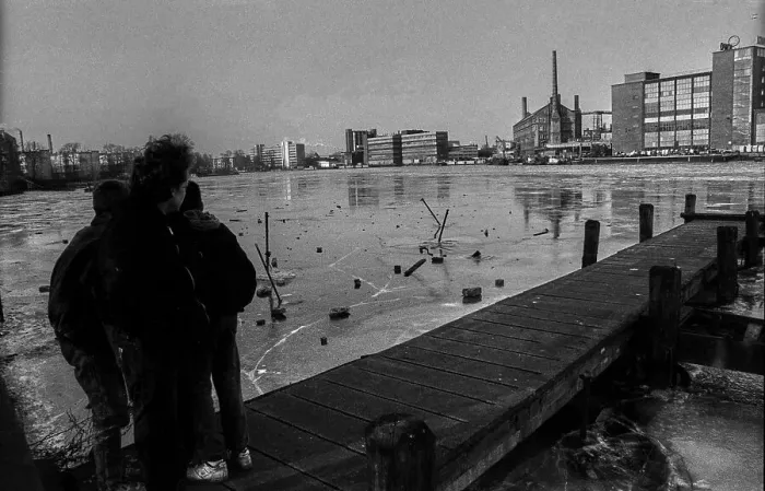 Framed Print : Germany, Berlin, 2 February 1991 Framed Print : Germany, Berlin, 2 February 1991