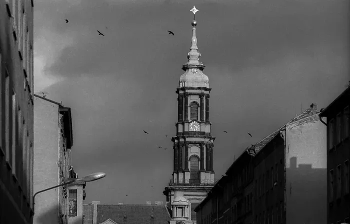 Framed Print : Germany, Berlin, 21 February 1992, tower of the Sophienkirche, in Sophienstrasse, Europe Framed Print : Germany, Berlin, 21 February 1992, tower of the Sophienkirche, in Sophienstrasse, Europe