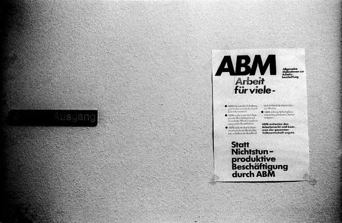 Framed Print : Germany, Berlin, 21.12.1990, Prenzlauer Berg job centre