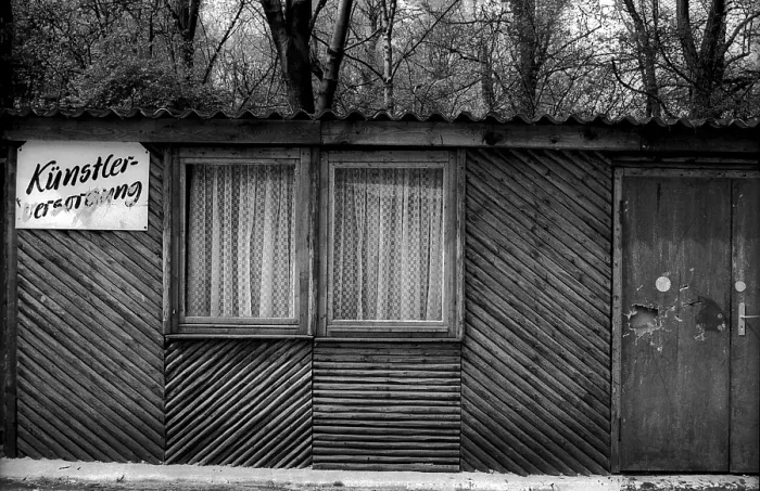 Framed Print : Germany, Berlin, 25 April 1992, Kuenstlerversorgung, open-air stage in Volkspark Friedrichshain, Europe
