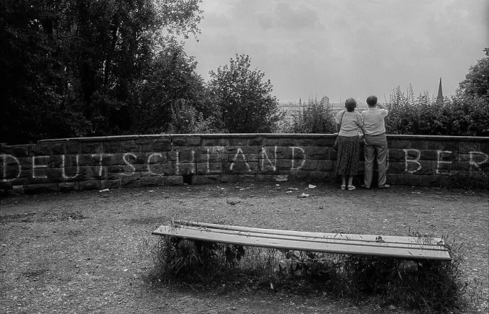 Framed Print : Germany, Berlin, 25 June 1991, Volkspark Friedrichshain
