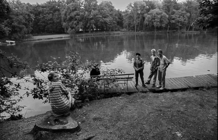 Framed Print : Germany, Berlin, 27 June 1991, Children in Treptower Park