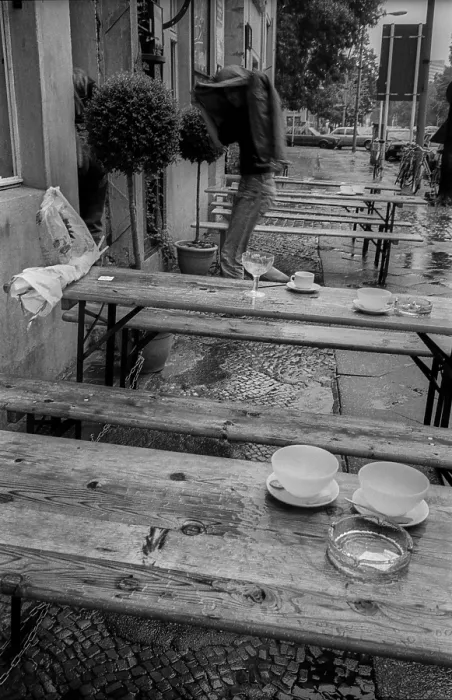 Framed Print : Germany, Berlin, 30.8.1992, rainy day Framed Print : Germany, Berlin, 30.8.1992, rainy day