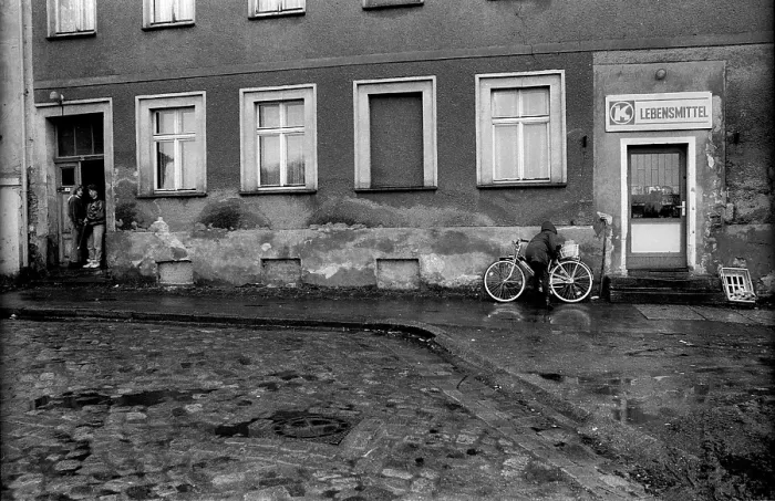 Framed Print : Germany, Eberswalde, 25 March 1992