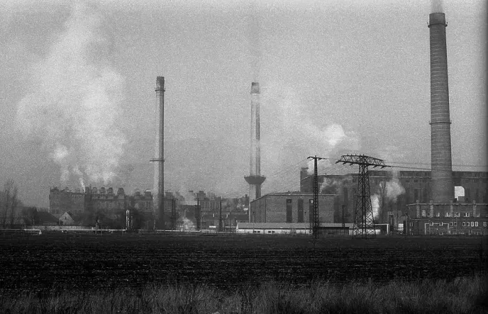 Framed Print : Germany, Merseburg, 15 January 1992