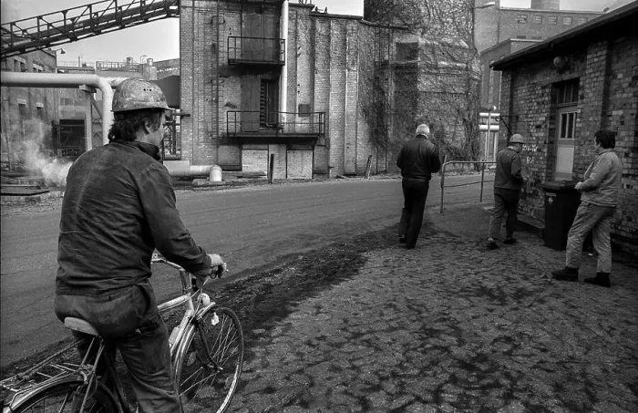 Framed Print : Germany, Merseburg, 15 January 1992