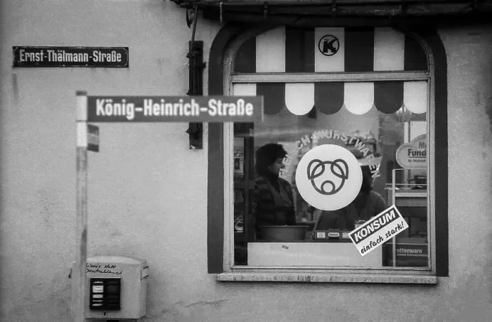 Framed Print : Germany, Merseburg, 15 January 1992