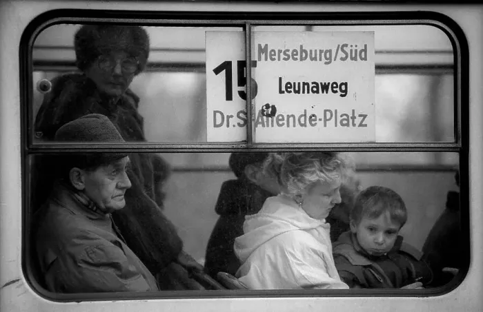 Framed Print : Germany, Merseburg, 15.01.1992