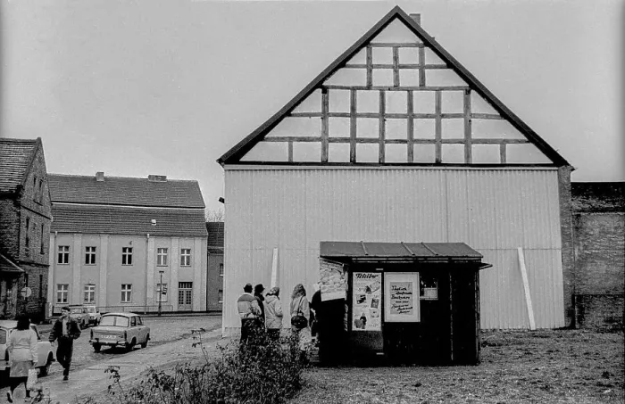 Framed Print : Germany, Muencheberg, 4 January 1991