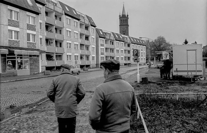 Framed Print : Germany, Muencheberg, 4 January 1991