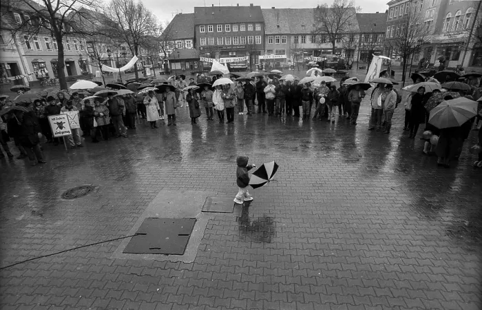 Framed Print : Germany, Wittstock, 14.11.1992