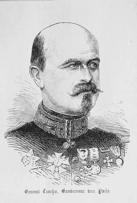 Framed Print : Gerneral Louis Jules Trochu, French General