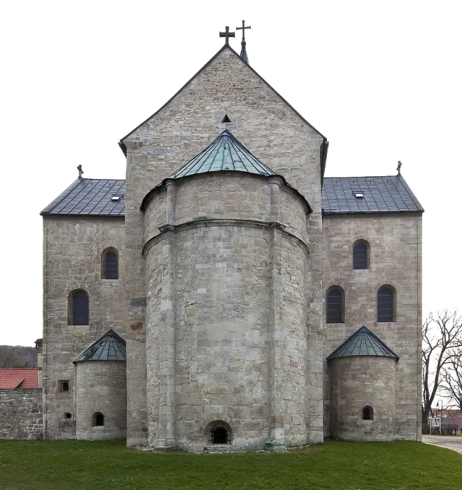 Framed Print : Gernrode (Harz) Collegiate Church from the east 86515