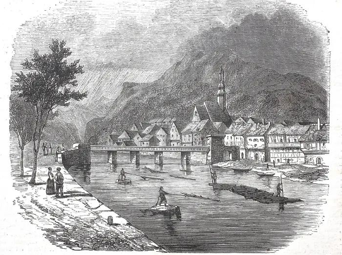 Framed Print : Gernsbach, der historische Hauptort des unteren Murgtals im baden-wurttembergischen Landkreis Rastatt Framed Print : Gernsbach, der historische Hauptort des unteren Murgtals im baden-wurttembergischen Landkreis Rastatt
