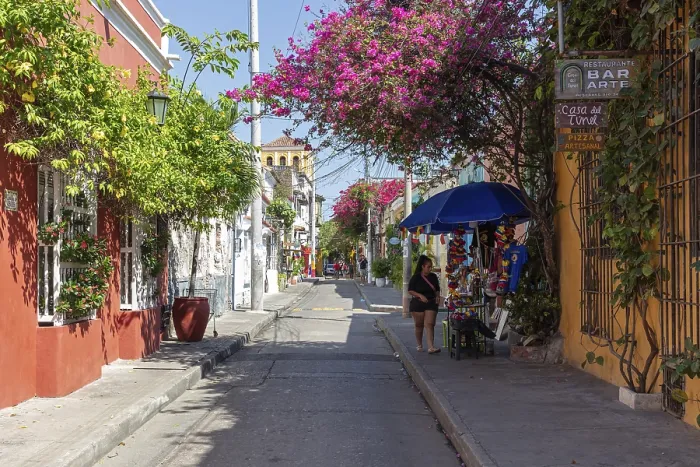 Framed Print : Getsemani, Cartagena de Indias
