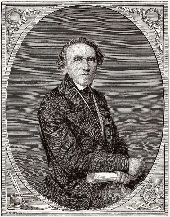 Framed Print : Giacomo Meyerbeer oder Jakob Liebmann Meyer Beer