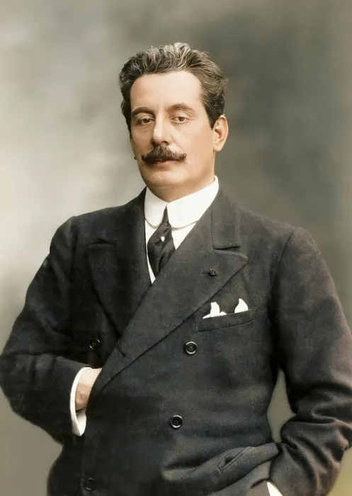 Framed Print : Giacomo Puccini, 1858 -1924 Framed Print : Giacomo Puccini, 1858 -1924