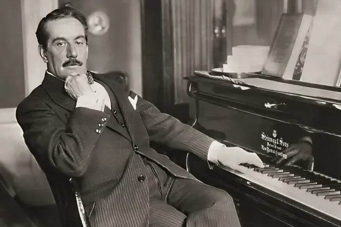 Framed Print : Giacomo Puccini, 1858 -1924, Italian composer