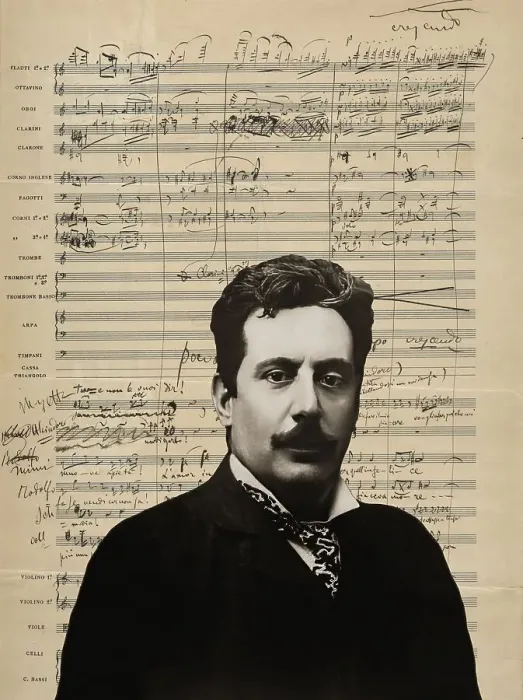 Framed Print : Giacomo Puccini, 1858 -1924, Italian composer Framed Print : Giacomo Puccini, 1858 -1924, Italian composer