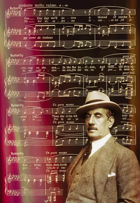 Framed Print : Giacomo Puccini, 1858 -1924, Italian composer Framed Print : Giacomo Puccini, 1858 -1924, Italian composer