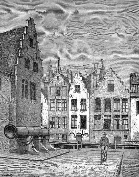 Framed Print : Giant medieval gun from Ghent in Belgium Framed Print : Giant medieval gun from Ghent in Belgium