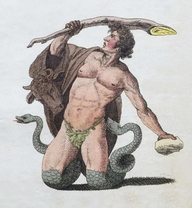 Framed Print : Giant or Titan, mythical creature