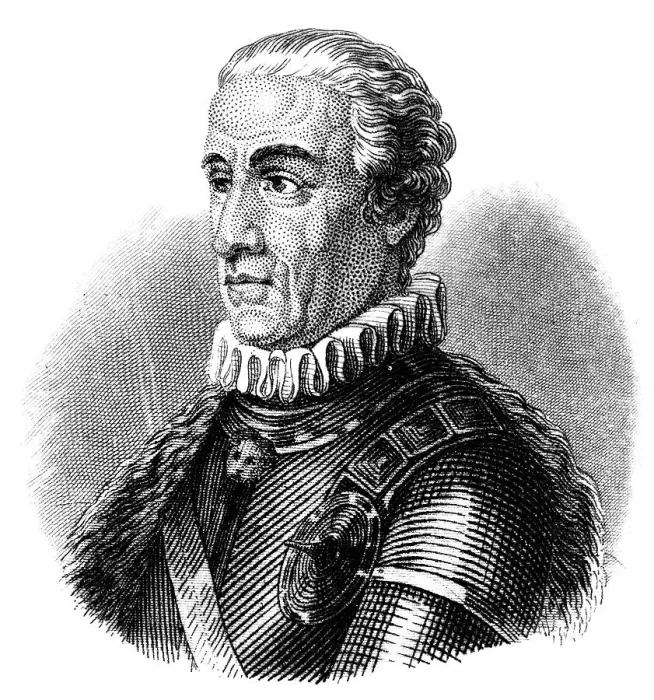 Framed Print : Gideon Ernst Freiherr von Laudon or Laudohn or Loudon