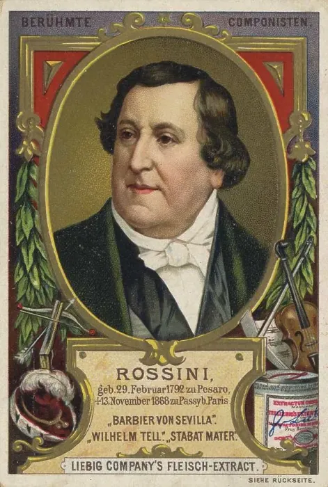 Framed Print : Gioachino Antonio Rossini, 29 February 1792 Framed Print : Gioachino Antonio Rossini, 29 February 1792