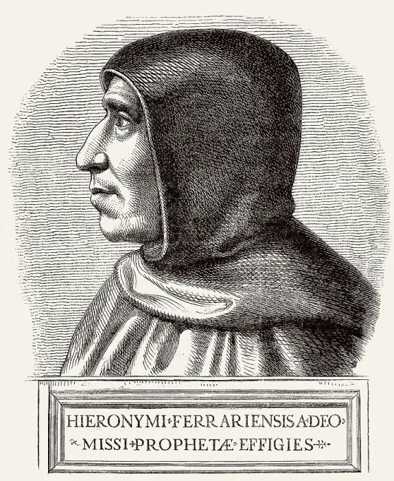 Framed Print : Girolamo Hieronymus Savonarola