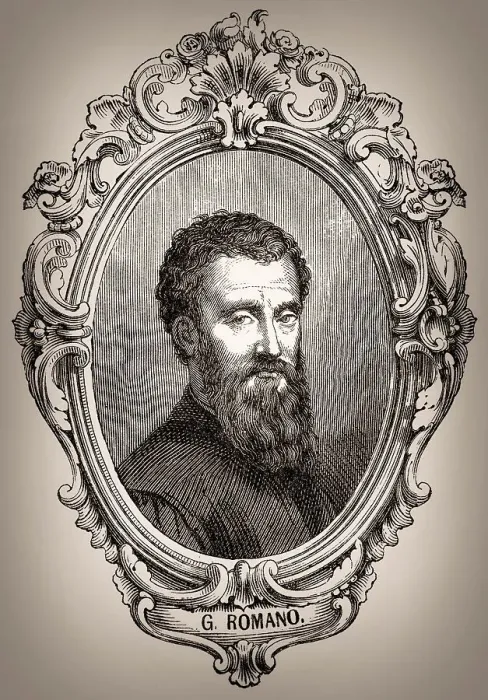 Framed Print : Giulio Romano, 1499, 1546, an Italian painter and architect