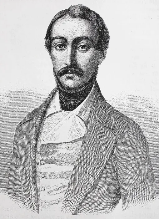 Framed Print : Giuseppe Mazzini, 22 June 1805