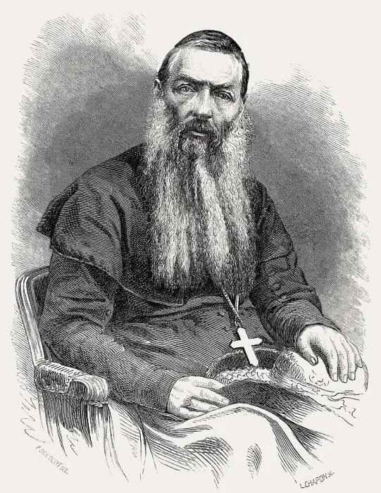 Framed Print : Giuseppe Valerga, 1813 - 1872, Latin Patriarch of Jerusalem