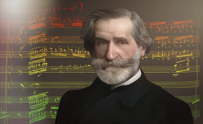 Framed Print : Giuseppe Verdi, 1813 - 1901