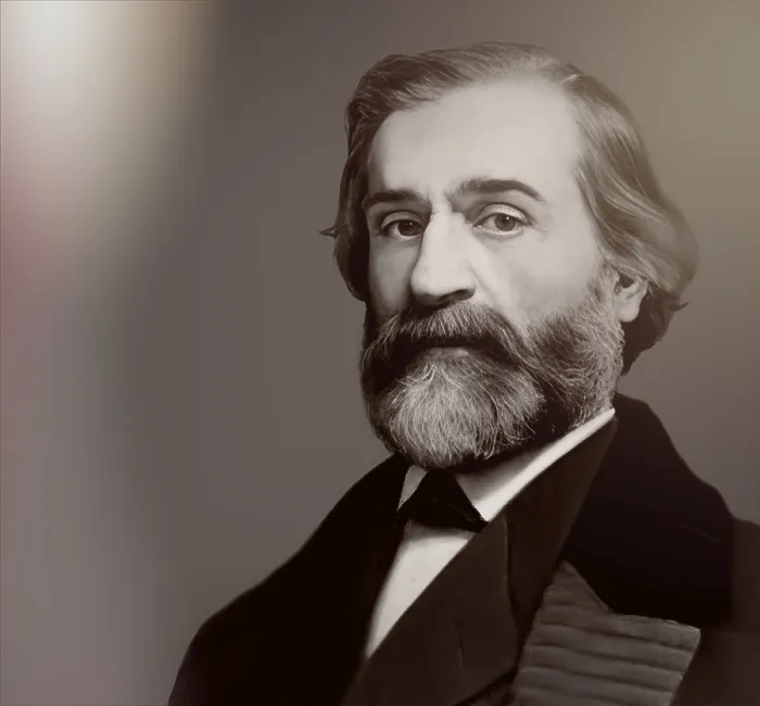 Framed Print : Giuseppe Verdi, 1813 - 1901