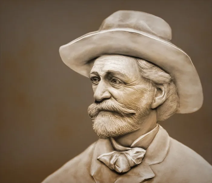 Framed Print : Giuseppe Verdi, 1813 - 1901
