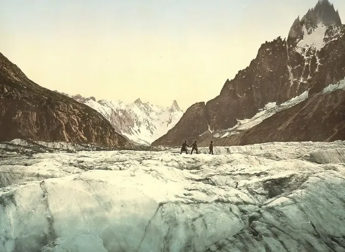 Framed Print : Glacier, Mer de Glace, Glacial Sea Framed Print : Glacier, Mer de Glace, Glacial Sea
