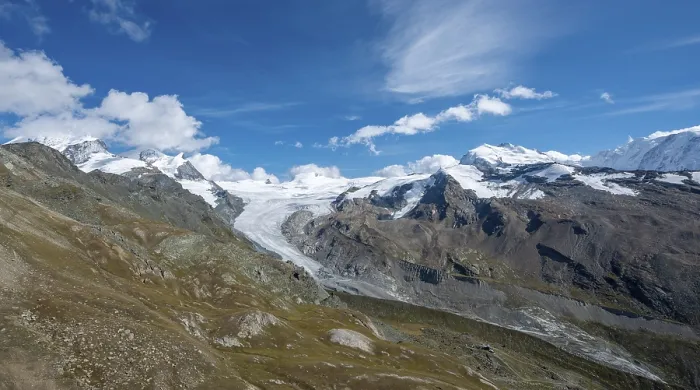 Framed Print : Glacier tongue of Findelgletscher